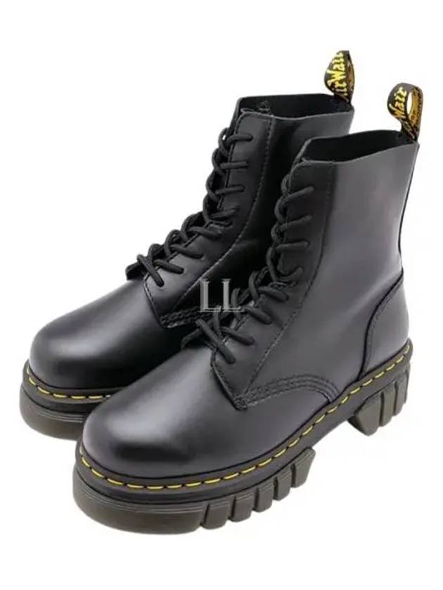 Audrick Nappa Leather Platform Ankle Wolker Boots Black - DR. MARTENS - BALAAN 2