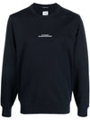 Metropolis logo embroidered sweatshirt - CP COMPANY - BALAAN.