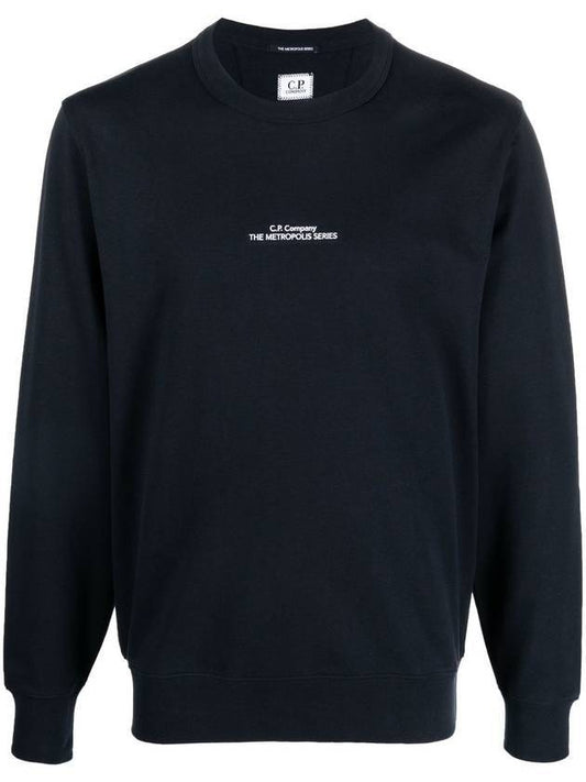 Metropolis logo embroidered sweatshirt - CP COMPANY - BALAAN 1