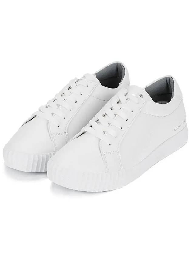 786 Monaco Lettering Low Top Sneakers White - BSQT - BALAAN 1