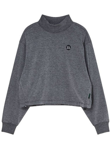 String Crop Neck Polar Grey - THE GREEN LAB - BALAAN 1