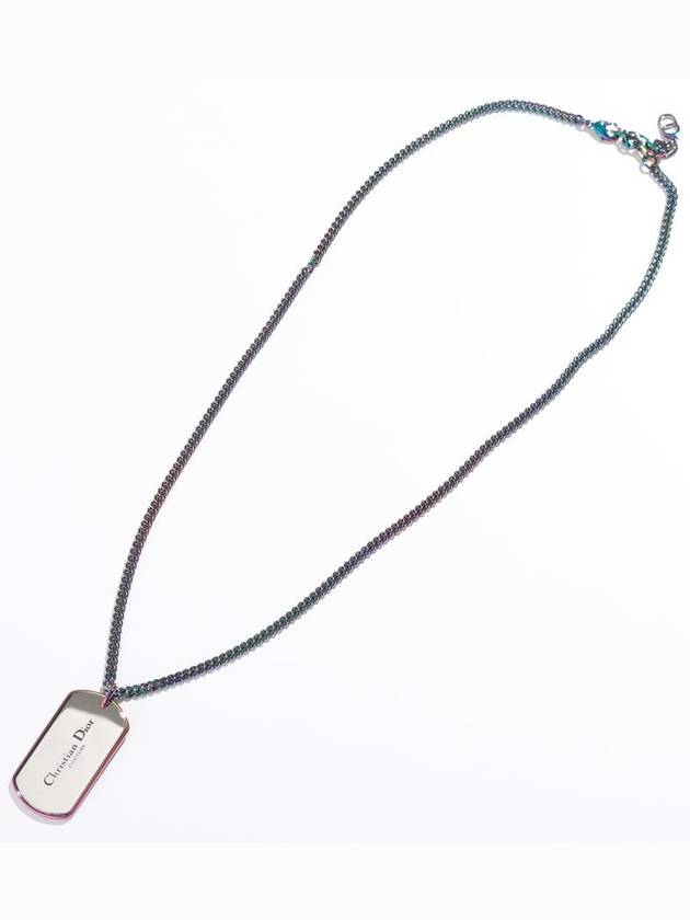 CD Couture Plate Pendant Necklace - DIOR - BALAAN 4