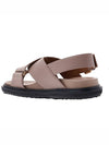 Fussbett Sandals Dessert Beige - MARNI - BALAAN.