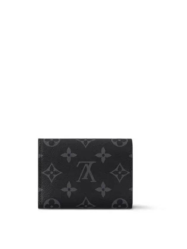 Victor Half Wallet Black - LOUIS VUITTON - BALAAN 4