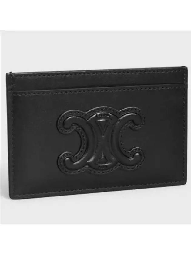 Coeur Triomphe Card Wallet Black - CELINE - BALAAN 3