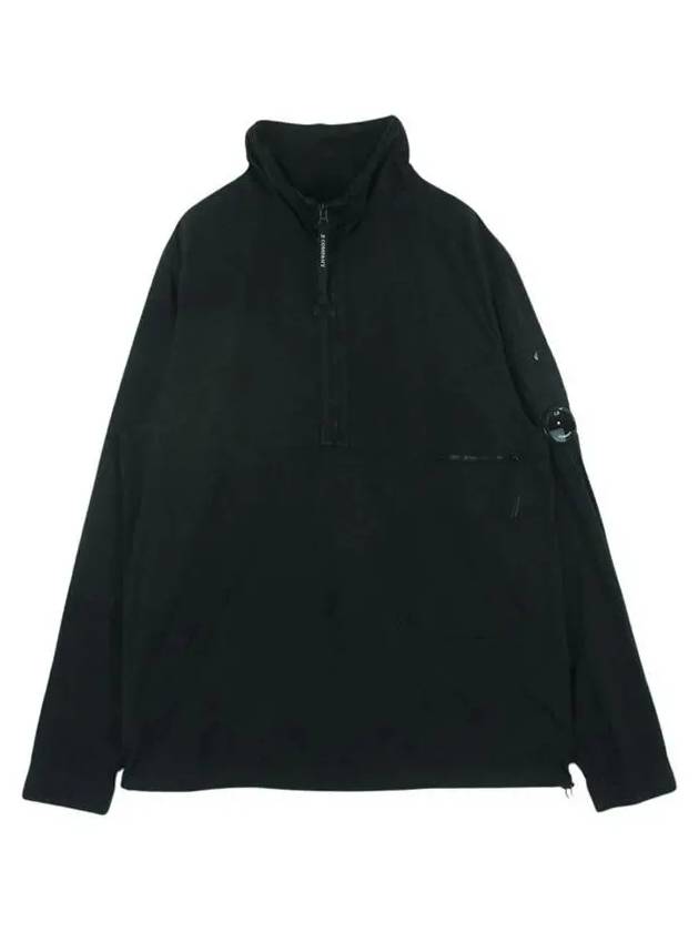 Lens Wappen Half Zip Anorak Black - CP COMPANY - BALAAN 2