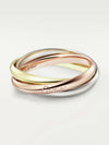 Trinity ring small white gold rose gold yellow gold - CARTIER - BALAAN 2