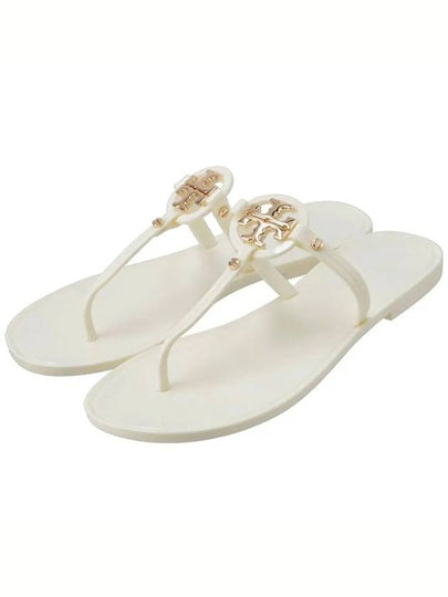 Miller Mini Flat Thong Flip Flop Ivory - TORY BURCH - BALAAN 2