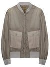 Flight Combo Zip-up Jacket Grey - TEN C - BALAAN 2