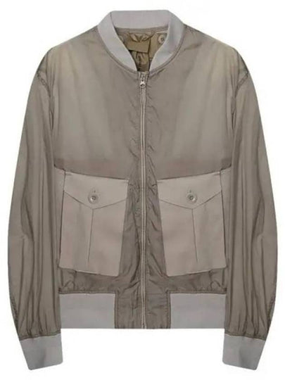 Flight Combo Zip-up Jacket Grey - TEN C - BALAAN 2