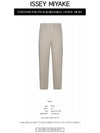 MC March Pleated Straight Pants Beige - ISSEY MIYAKE - BALAAN 3