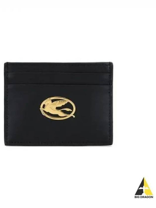 Etro Pegasus Card Wallet Black 1H769 2850 - ETRO - BALAAN 1