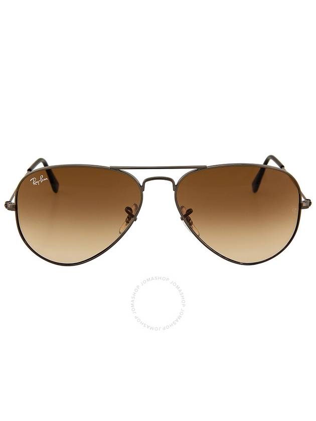 Ray Ban Aviator Gradient Light Brown Gradient Aviator Unisex Sunglasses RB3025 004/51 58 - RAY-BAN - BALAAN 1