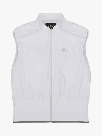 Drew Women s Shirring Woven Vest DF41VE01 WT - DRUH GOLF - BALAAN 1