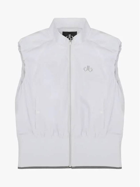 Drew Women s Shirring Woven Vest DF41VE01 WT - DRUH GOLF - BALAAN 1