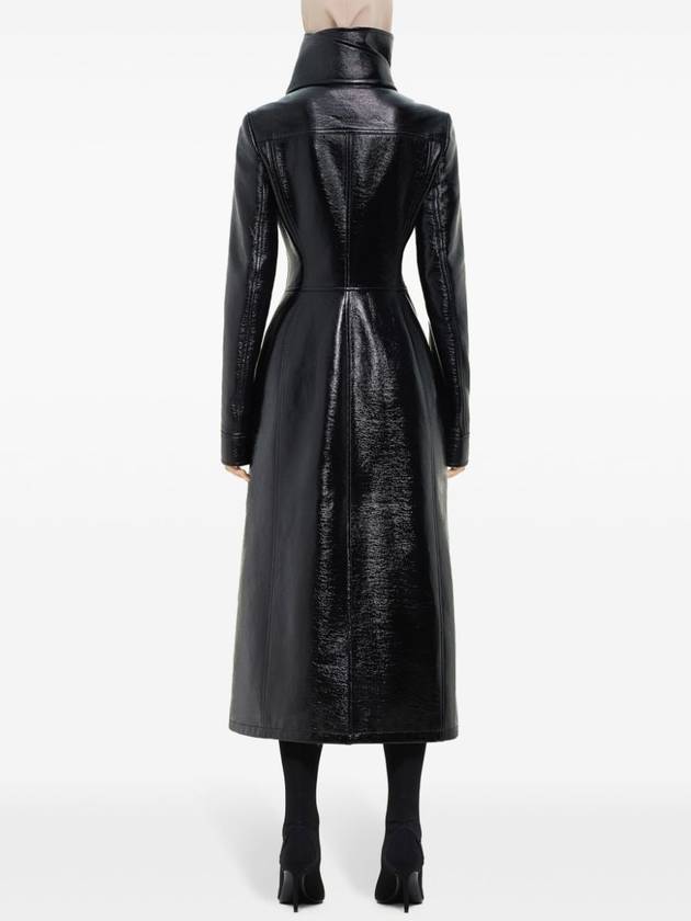 Courrèges Coats Black - COURREGES - BALAAN 3