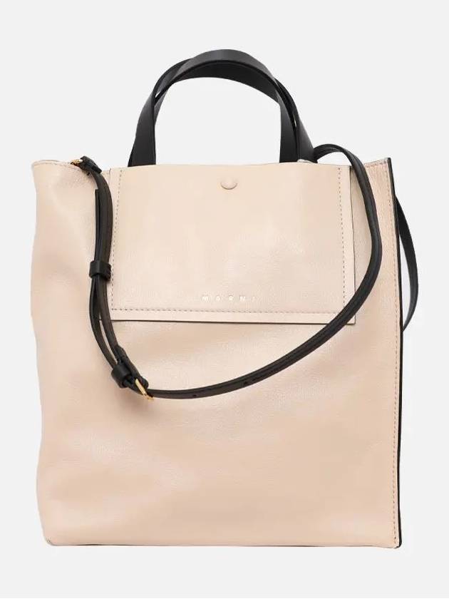 Museo Soft Small Tote Bag White - MARNI - BALAAN 4