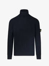 Wappen Patch Wool Turtleneck Black - STONE ISLAND - BALAAN 3