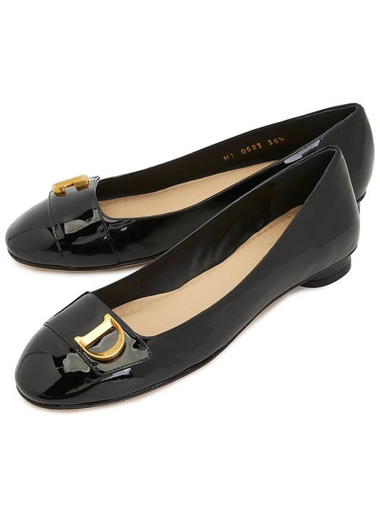 C'est Patent Leather Ballet Flat Black - DIOR - BALAAN 2