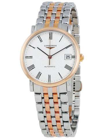 Longines Elegant Automatic White Dial Ladies Watch L4.809.5.11.7 - LONGINES - BALAAN 1