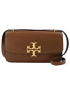 Gold Small Shoulder Bag Brown - TORY BURCH - BALAAN 1