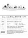 General Scale Past Sole Canvas High Top Sneakers Black - MAISON MIHARA YASUHIRO - BALAAN 3