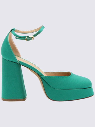 Roberto Festa Edmerald Green Leather Pumps - ROBERTO FESTA - BALAAN 1