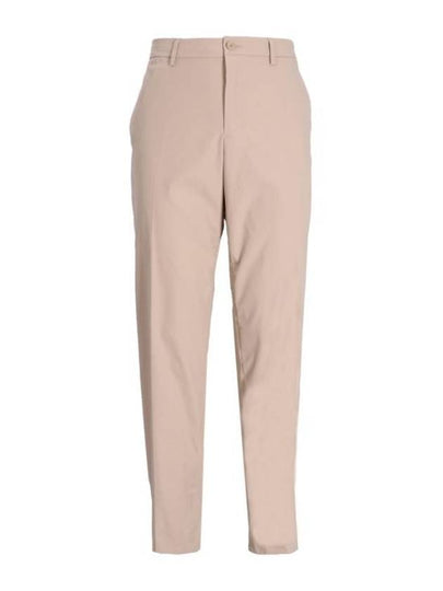 Hidden Drawcord Tapered Regular Fit Straight Pants Beige - HUGO BOSS - BALAAN 2