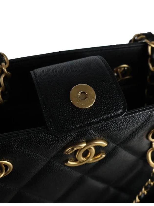 Small Black Caviar Gold Plated AS4940 - CHANEL - BALAAN 7