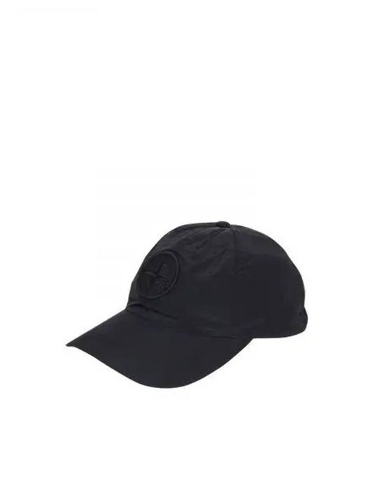 Logo Nylon Metal 6-Panel Ball Cap Black - STONE ISLAND - BALAAN 2