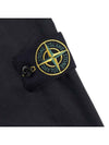 Garment Dyed Stretch Cotton Overshirt Black - STONE ISLAND - BALAAN 7