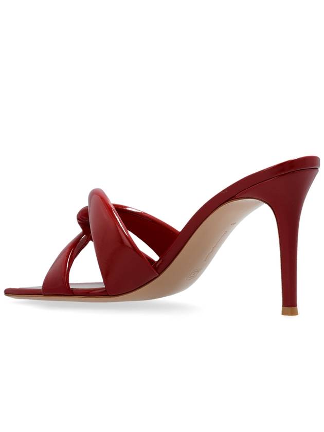 Gianvito Rossi Amour Heeled Mules, Women's, Red - GIANVITO ROSSI - BALAAN 5