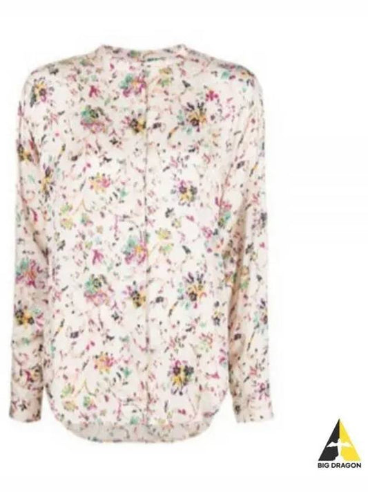 CATCHELL CH0628 22A037E 23EC Katchel floral blouse - ISABEL MARANT - BALAAN 1