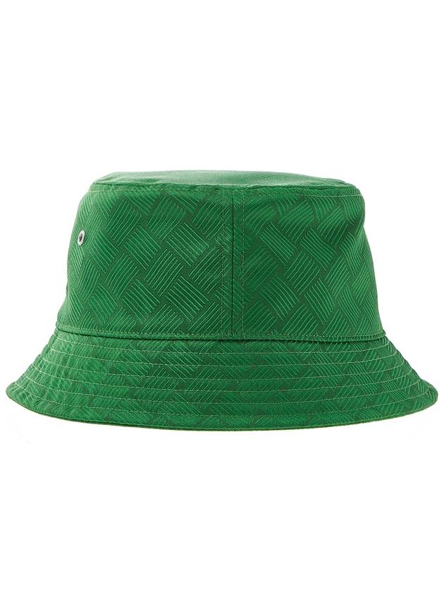 Intrecciato Pattern Bucket Hat Green - BOTTEGA VENETA - BALAAN.