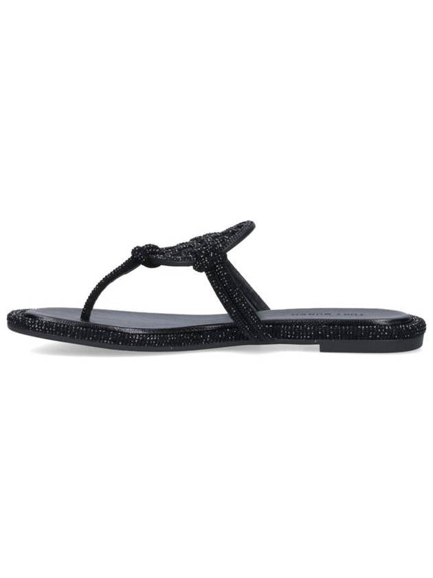 Miller fave knotted flip flops black - TORY BURCH - BALAAN 4