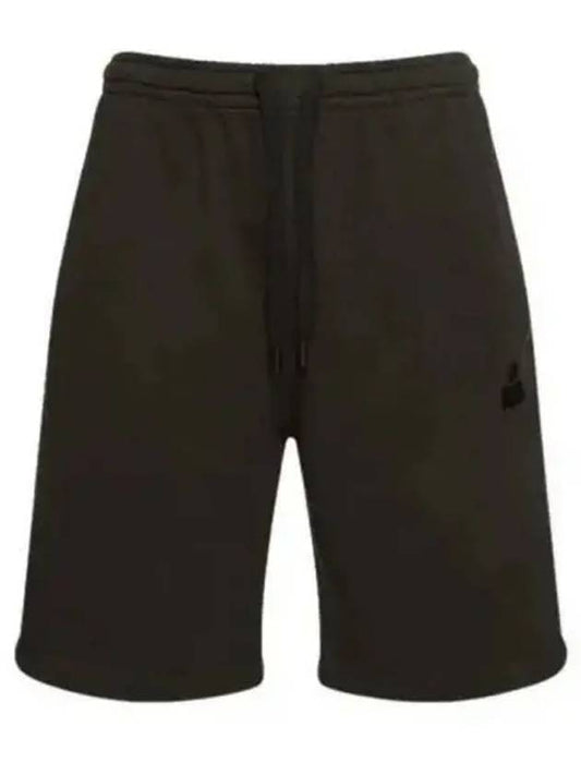 Mahalo Logo Shorts Faded Black - ISABEL MARANT - BALAAN 2