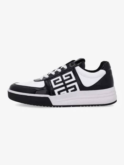 G4 Patent Leather Low-Top Sneakers Black White - GIVENCHY - BALAAN 2