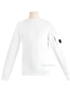 Men's Lens Wappen Long Sleeve Knit Top White - CP COMPANY - BALAAN 2