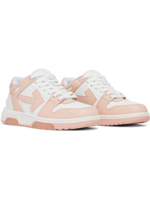 Out Of Office Low Top Sneakers White Pink - OFF WHITE - BALAAN 3