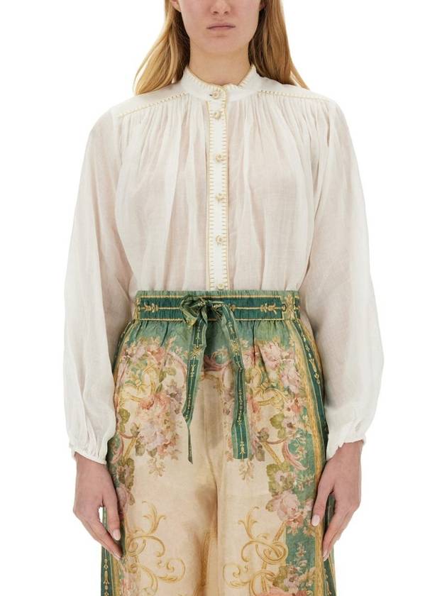 n Shirt 8832TRS243 IVORY IVORY - ZIMMERMANN - BALAAN 2