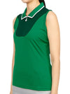 Golf wear women s collar sleeveless t shirt GWJT07878 M376 - J.LINDEBERG - BALAAN 3