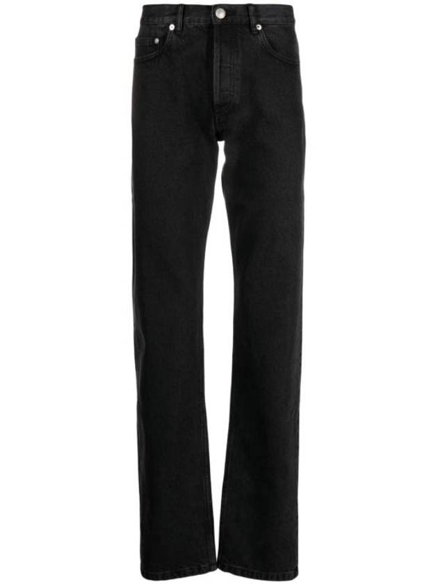 New Standard Straight Jeans Black - A.P.C. - BALAAN 2