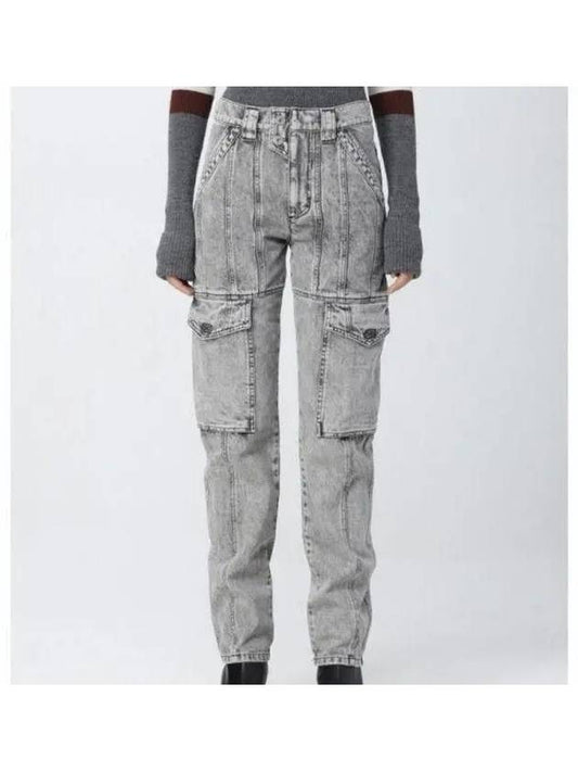 VAYONEO PA2221 22A023E 02LY Bayoneo patch pocket jeans 677303 - ISABEL MARANT - BALAAN 1