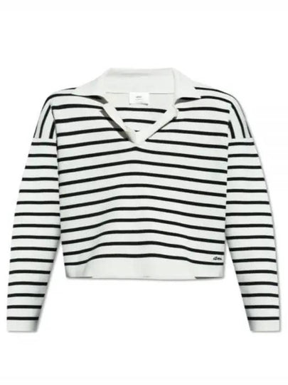 Striped Sailor Polo Shirt - AMI - BALAAN 2