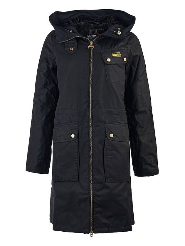 Monaco Wax Jacket Black - BARBOUR - BALAAN 2