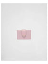 Saffiano Leather Card Wallet Alabaster Pink - PRADA - BALAAN 2