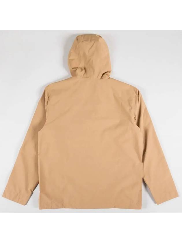 Men's Jackson Glacier Rain Hooded Jacket Grayling Brown - PATAGONIA - BALAAN 3