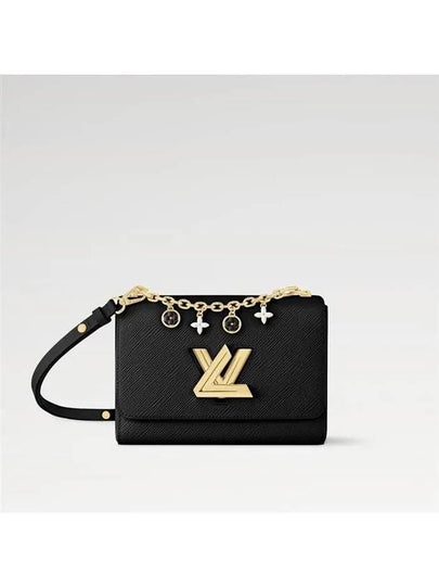 Twist MM Shoulder Bag Black - LOUIS VUITTON - BALAAN 2