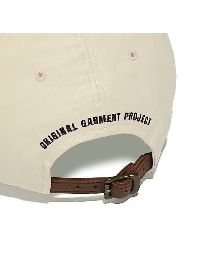 Nucking Logo BB Ball Cap Ivory - OGARP - BALAAN 6