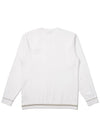 Amosa round long sleeve knit OFF WHITE MAN - MALBON GOLF - BALAAN 2